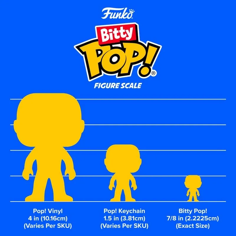 Sonic Bitty POP! Vinyl Figure 4-Pack Shadow 2.5 cm
